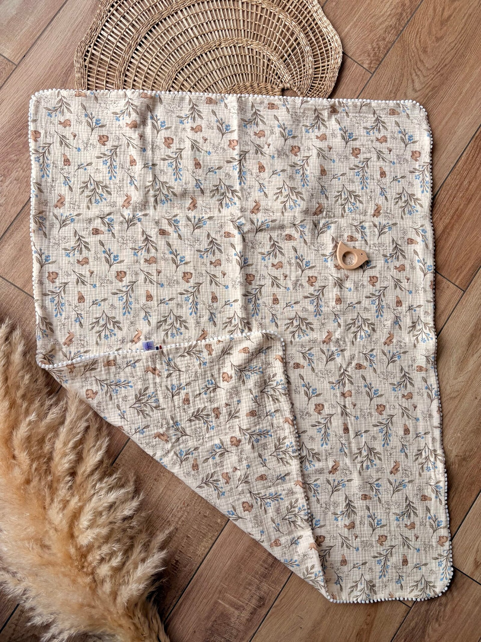 Couverture bébé personnalisée été