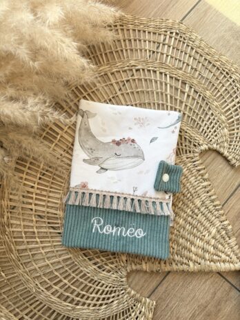 Protège carnet de santé personnalisé – Sous l’Océan