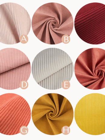 Sac Banane Velours Côtelé Couleur au Choix – Homme