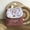 Sac à dos Enfant Fleurs Sauvages 🌸🌺 Personnalisé en Velours côtelé – Image 8