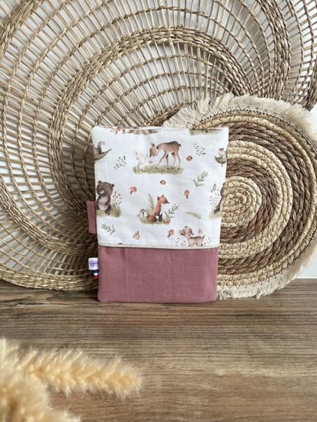 Protège carnet de santé personnalisé - Animaux de la forêt 🐿️🌳 – Image 3