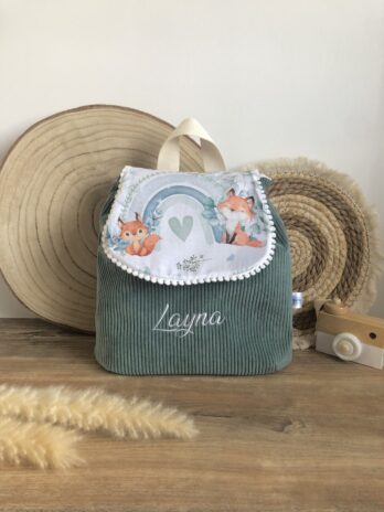 Sac à dos crèche/maternelle – Petit renard