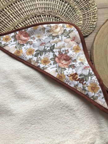 Cape de Bain Personnalisée Bébé | Ava