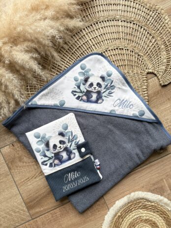Protège carnet de santé personnalisé Panda 🐼