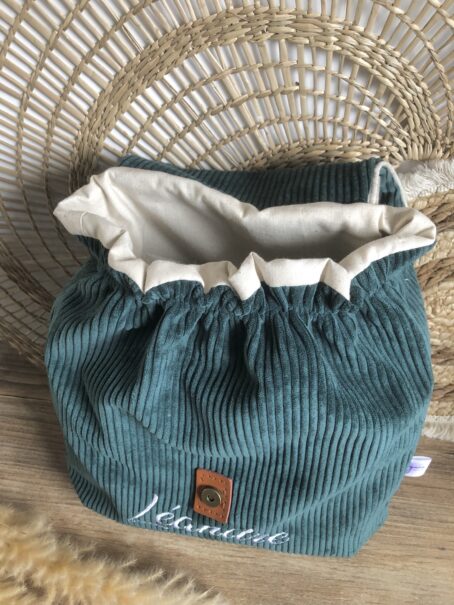 Sac à dos en velours côtelé - Couleur au choix – Image 9