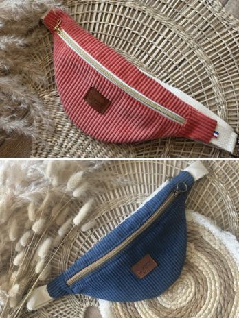 Sac Banane en velours côtelé – Enfant