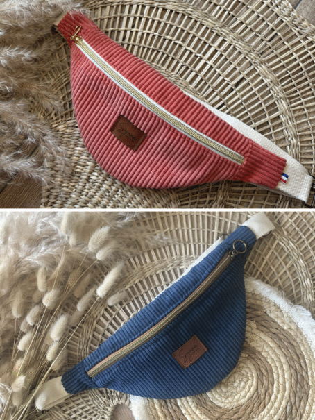 Sac Banane en velours côtelé - Enfant – Image 2