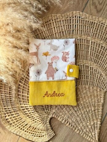 Protège carnet de santé personnalisé – Mishka