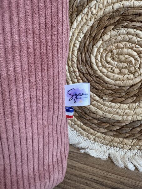 Sac à dos Enfant Printemps 🌷🐰 Personnalisé en Velours côtelé – Image 5