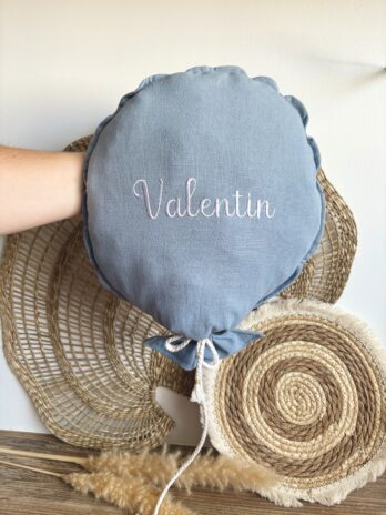 Ballon mural personnalisé – Bleu