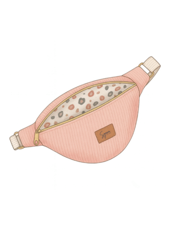 Sac Banane Velours Côtelé Couleur au Choix – Femme