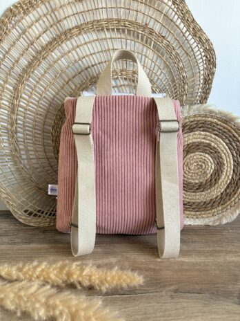 Sac à dos personnalisé Vintage – Lionceau à Plume