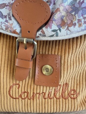 Sac à dos personnalisé Vintage – Fleurs vintages