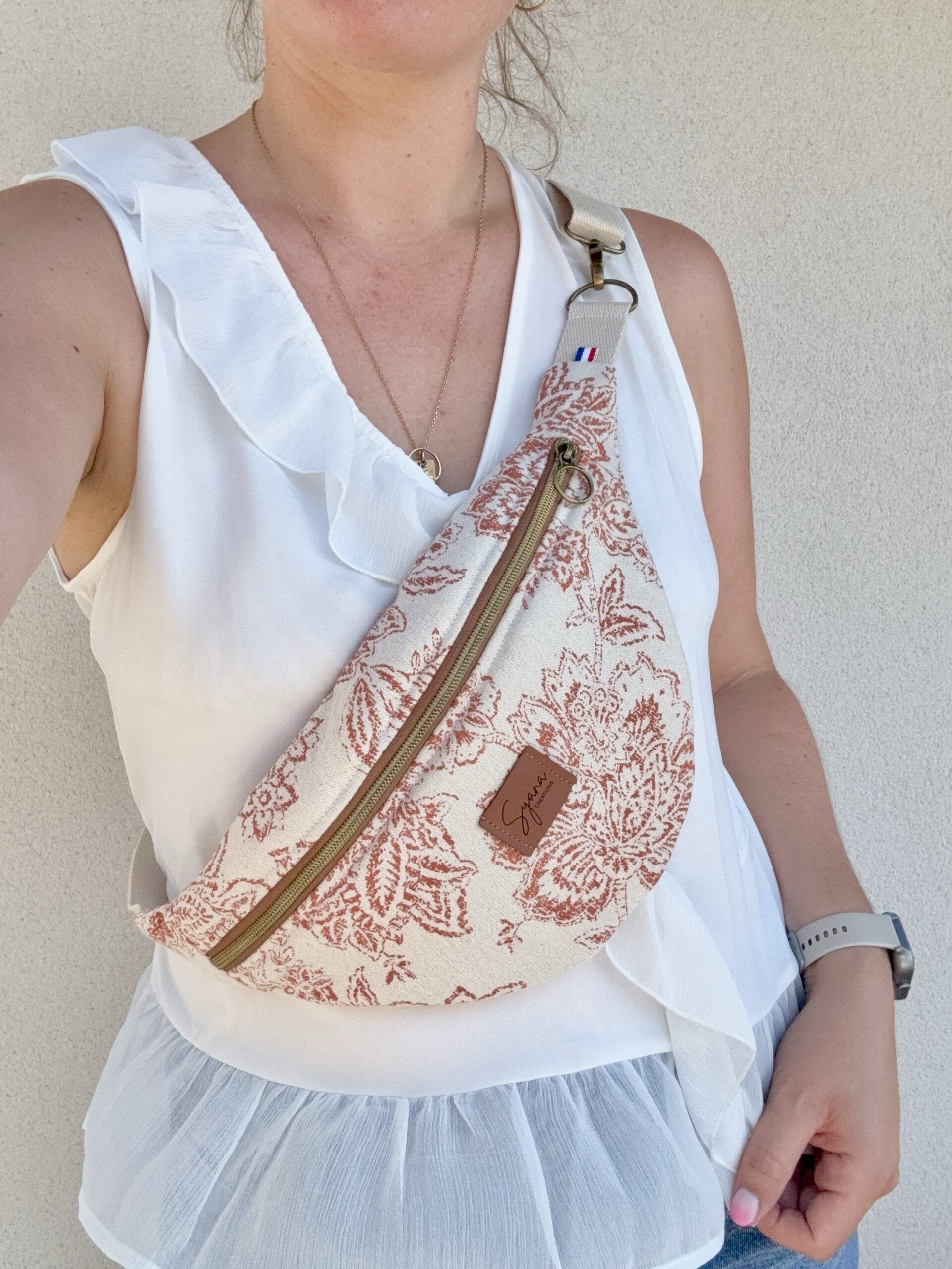 Sac Banane Floral Bohème - Femme – Image 2