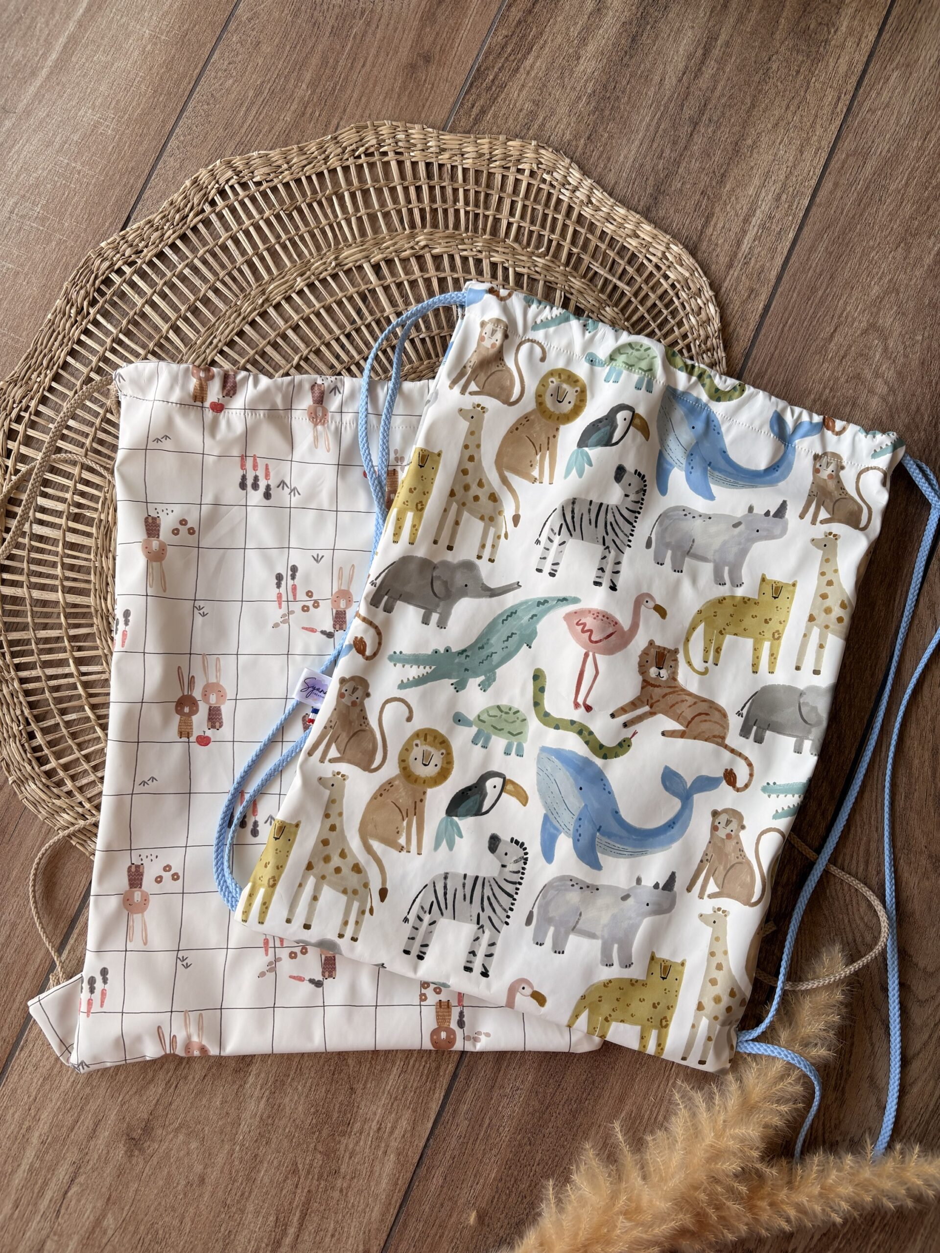 Sac imperméable piscine / plage – Pochette étanche | Syana Créations