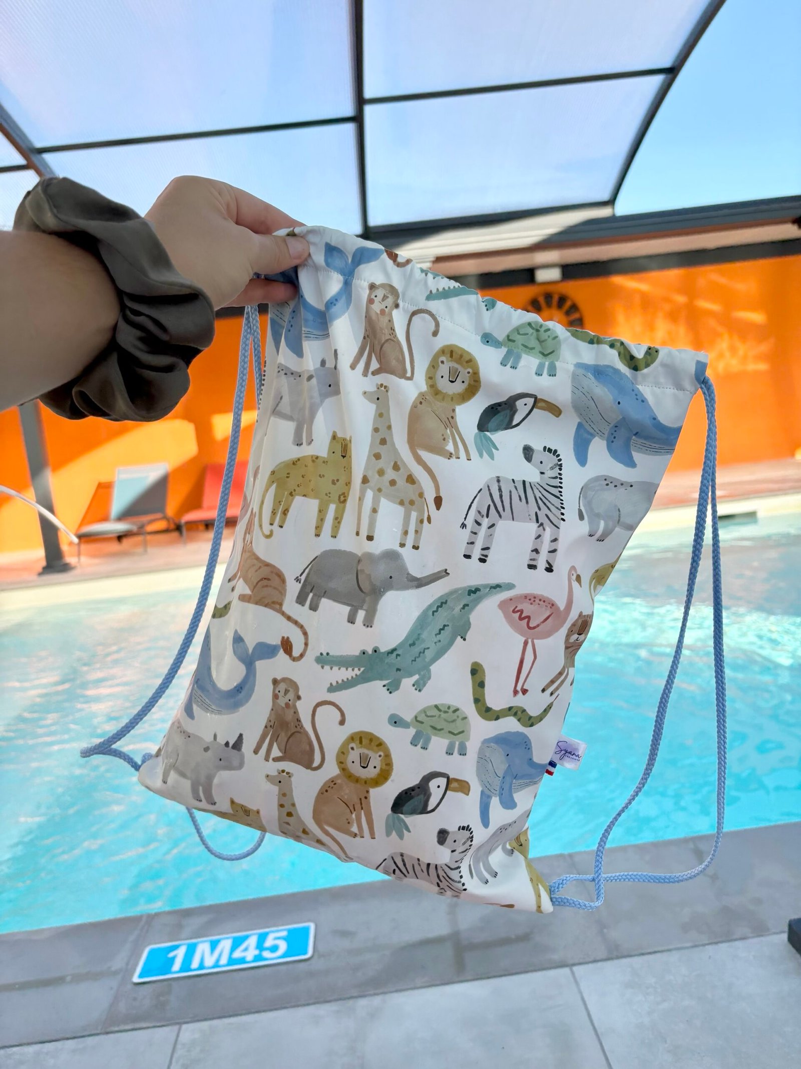 Sac de Piscine Imperméable à Cordons – Porté Dos ou Main